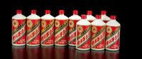 1980-1989年五星牌贵州茅台酒（每个年份一瓶）