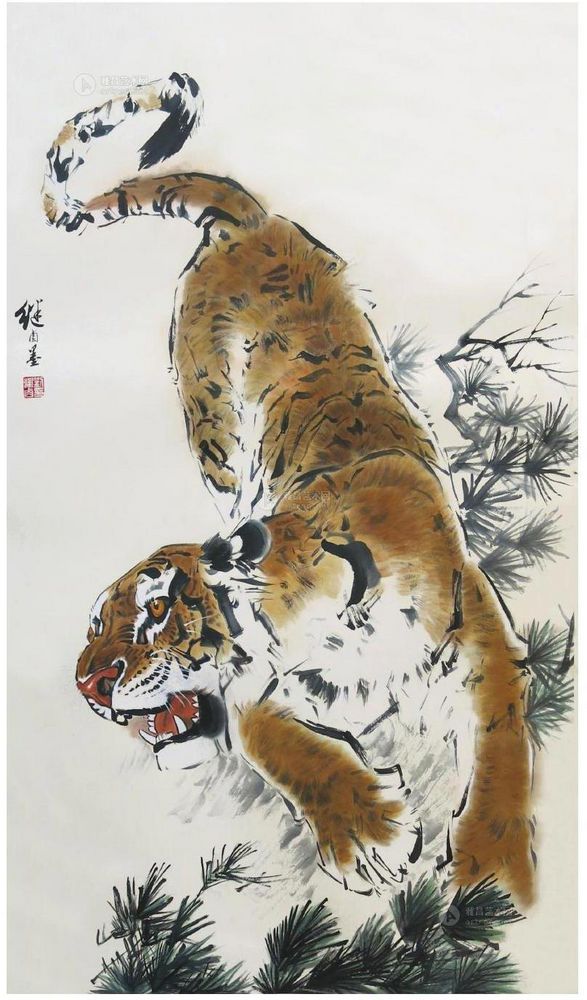 刘继卣 虎