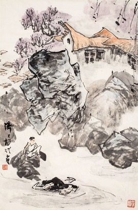 杨硕  山水