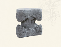明·太湖石随形花台