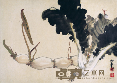 赵少昂 清白传家图 44×62cm