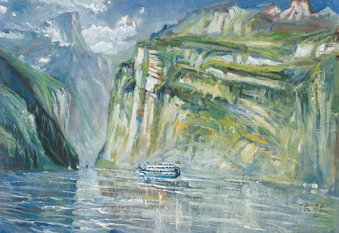 王流秋 风景