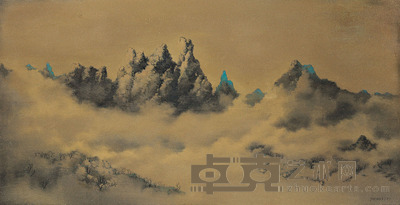 彭斯 邈菇射神山 98×188cm