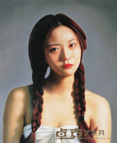 陈星州 花季少女 80×65cm