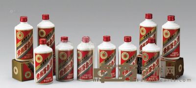 1987-1990年贵州茅台酒（铁盖、无度） --
