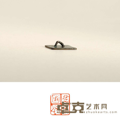 元·佛教铜押记 3.1×2.9×0.8cm