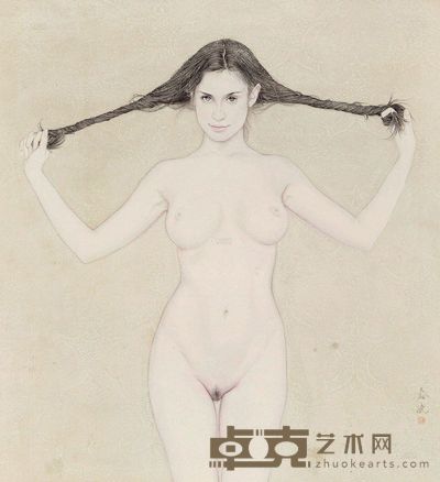 范春晓 秀体 镜心 98×99cm