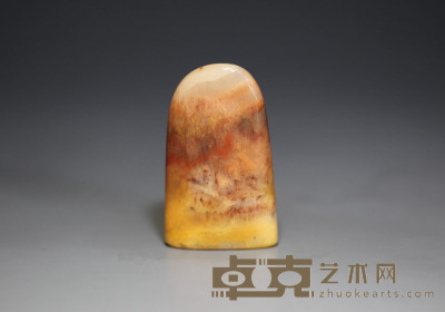 寿山杜陵石随形印章 （48克）