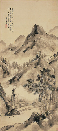 徐溶 拟米家山水图