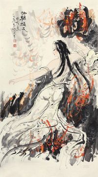 佚名 女娲补天 镜片