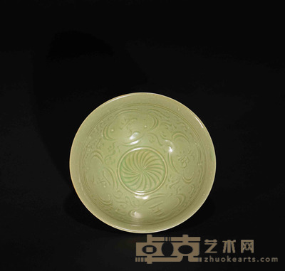 龙泉窑金玉满堂碗 口径19cm 高6.5cm