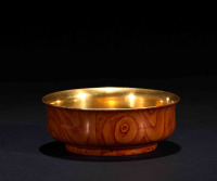 木纹釉碗