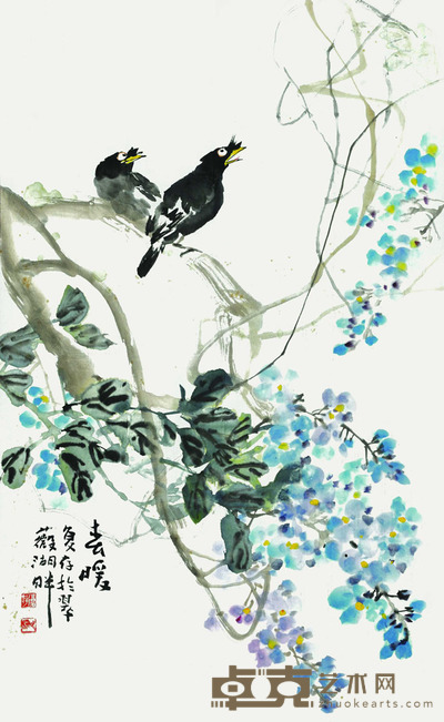 刘一原 春暖 98*61CM 5.38平尺