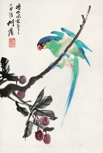 胡若思  鹦鹉