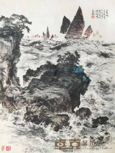 杨夏林 春讯 88×66cm