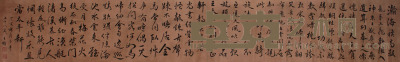 王  铎 书法手卷 34×206