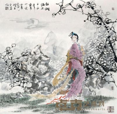 王巨亭 2012年 故乡情思 镜心 68×68cm