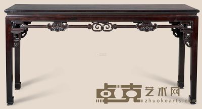 梓檀雕花条桌 161×45×85cm