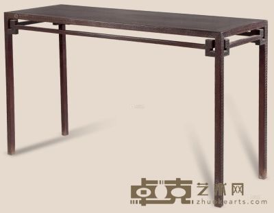 红木锦纹条桌 139×48×85cm