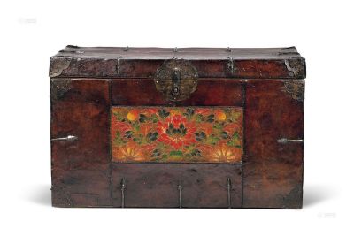 藏式皮箱 十七世纪