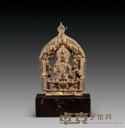 12-13世纪 印度教神 高10.5cm