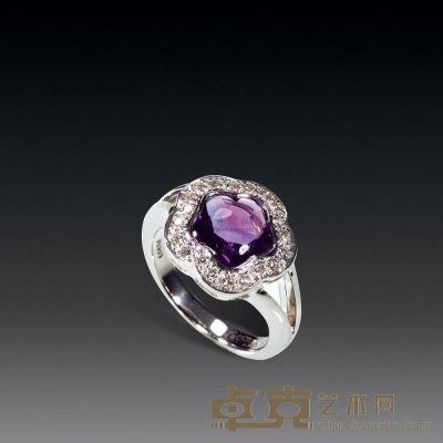 紫水晶戒指 