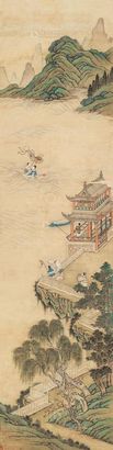 无款 群仙图 立轴