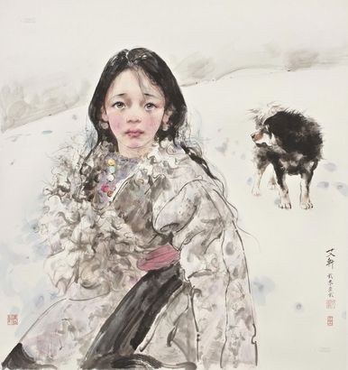 艾轩 2012年作 云慢慢升起