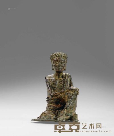 清代（1644-1911） 瘦骨罗汉 高7.5cm