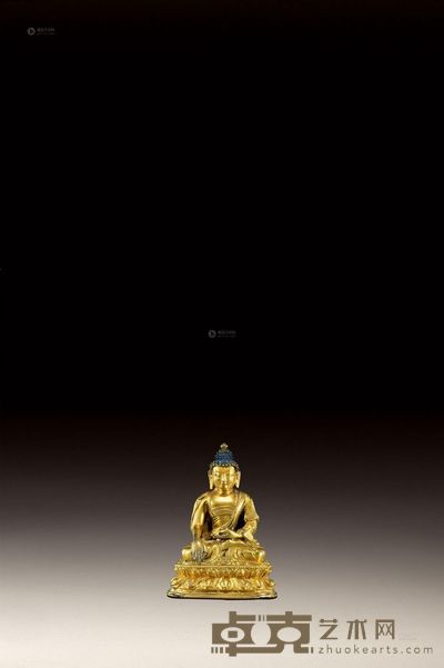 十八世纪 释迦牟尼 高10.3cm