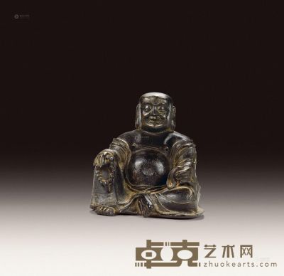 明代（1368-1644） 大肚弥勒佛 高13.3cm