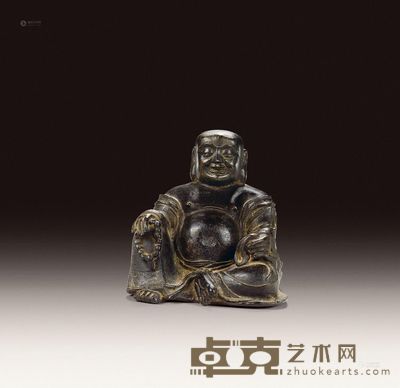 明代(1368-1644) 大肚弥勒佛 高13.3cm