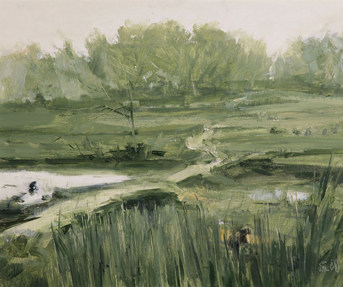 罗朗 油画风景