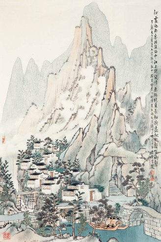 方俊 山水