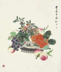 苏小松 癸巳（2013）年作 珍馐佳果 镜片