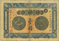 光绪三十三年（1907年）安徽裕皖官钱局壹圆