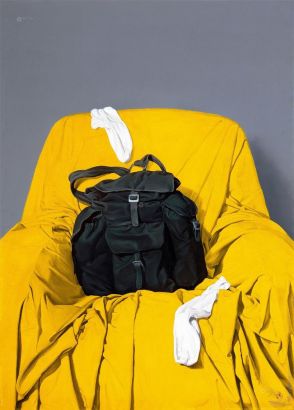 陈文骥 1986年作 黄色的沙发