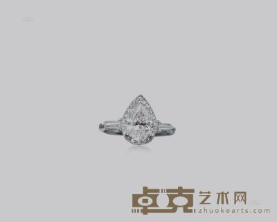 1.77卡拉梨形E色SI2净度钻石戒指 