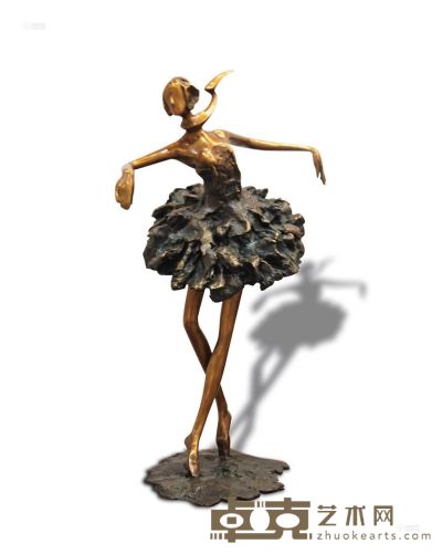何健君 2012年作 芭蕾舞 55×37×20cm