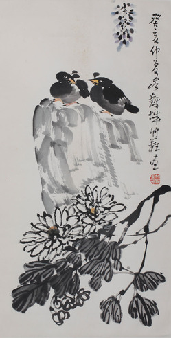 孙竹篱 秋趣