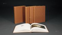 1968-1974年作 1976年作 限量编号精装《鲍尔珍藏中国陶瓷》四册全 限量编号精装《鲍尔珍藏中国玉器》一册全