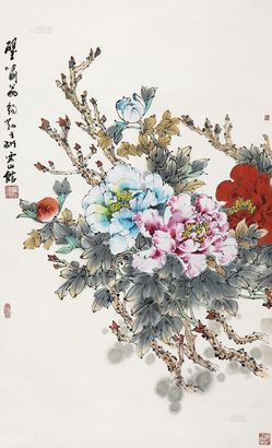 郑乃珖 春光 立轴