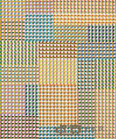 陈丹阳 2012年作 巴赫平均律99号 120×100cm