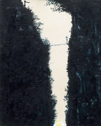 刘菁华 2010年作 悬崖