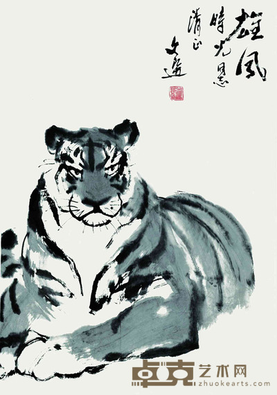 汤文选 雄风 66*46cm 约:2.73平尺