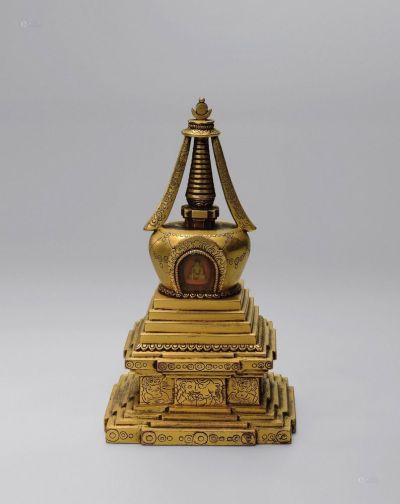 18世纪 菩提塔