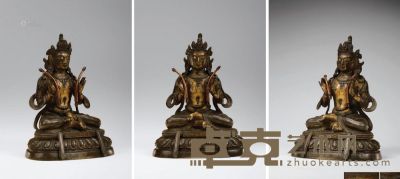 清乾隆（1736-1795） 金刚笑菩萨 高17cm