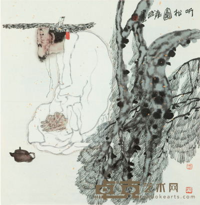 袁武 人物 68cm×68cm