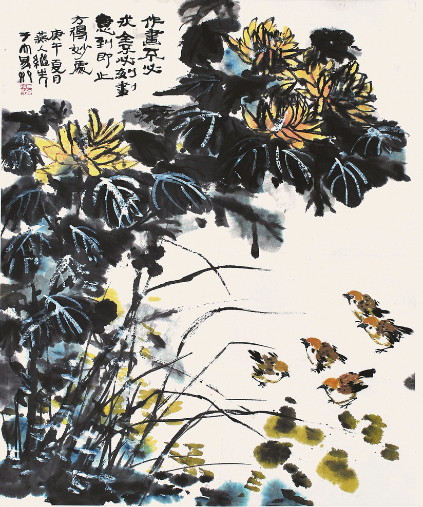 龚继先 花鸟