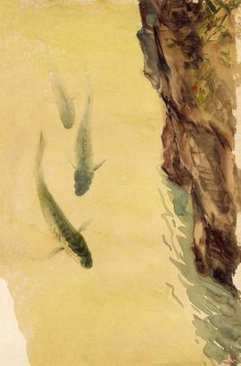 余本 1947年作 生鱼